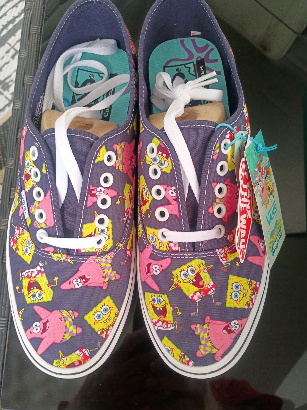 Vans SpongeBob & Patrick Purple Canvas Sneakers
